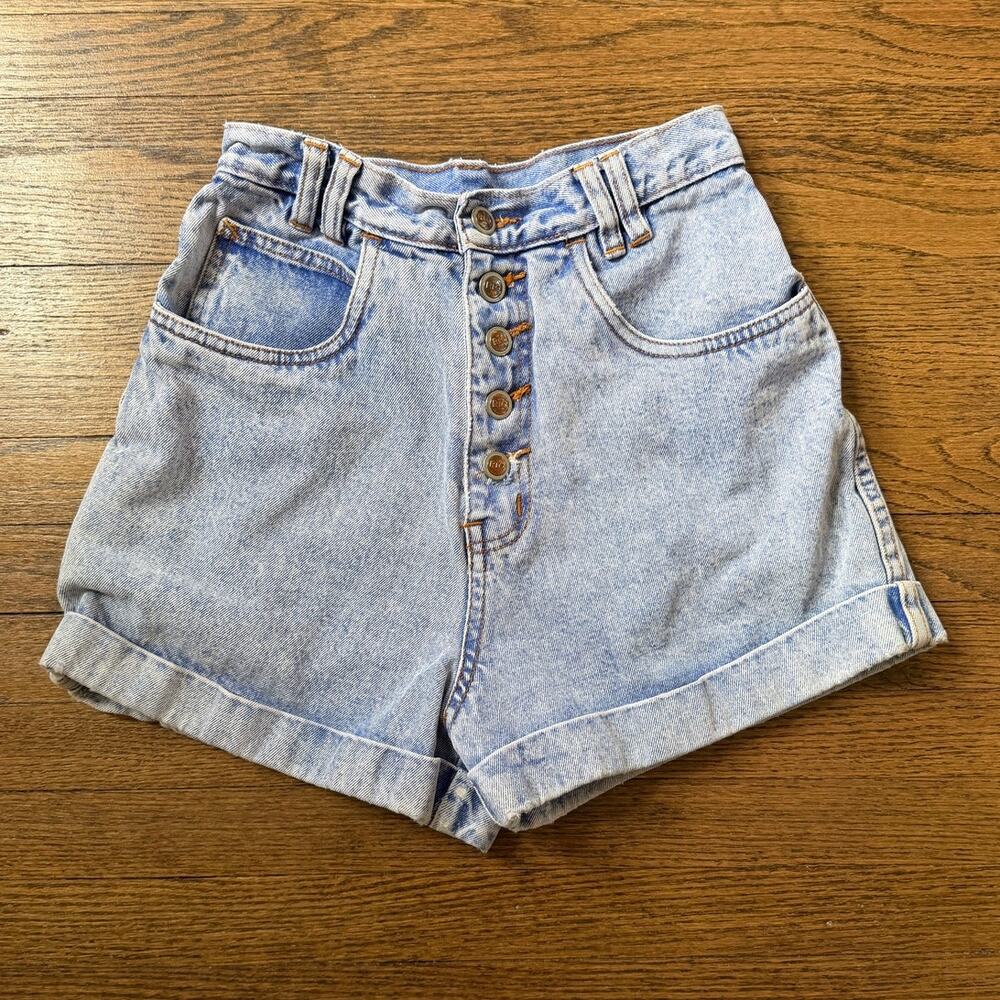 Vtg Rio 90's High Rise Mom Jean Shorts Size 9